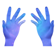 Hands illustrating peripheral neuropathy